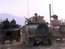 20 araçlık NATO konvoyu havaya uçtu