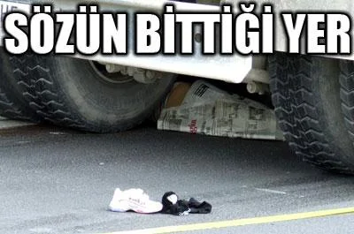 4 tekerleğin arasında 10 metre sürüklendi