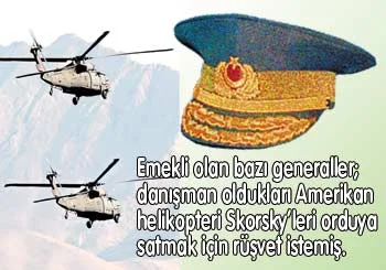 Amerika'ya çalışan emekli paşalar
