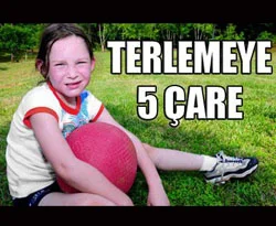 Aşırı terlemeye 5 çare