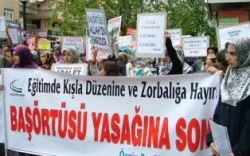 Başörtüsü eylemleri başlıyor