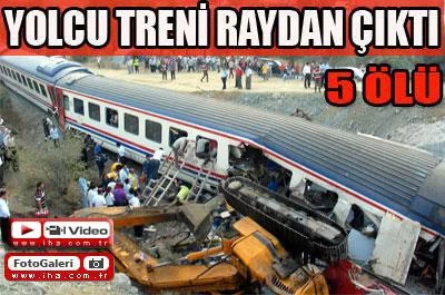 Bilecik'te tren kazası