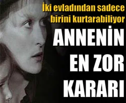 Böbrek nakli için İki evladından birini seçti