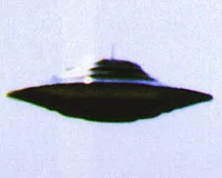 Canlı yayında UFO gördü