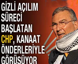 CHP gizli açılım süreci başlattı