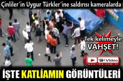 Çin zulmü kameralarda