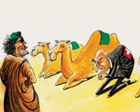 Erdoğan'dan Kaddafi'ye kutlama