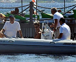 Kaddafi'nin oğlu Bodrum'da tatil yapıyor