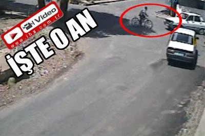 Kaza anı böyle görüntülendi
