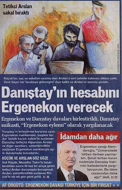 Manşetlerin dili tutuldu