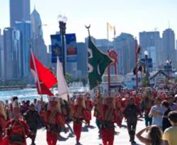 Mehter takımı Chicago'da konser verdi