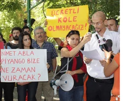 Öğretmen adayları, açlık grevine başladılar