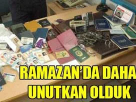 Ramazan'da daha unutkan olduk