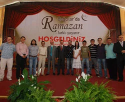 Türkiye'nin en büyük Klimalı ramazan çadırı açıldı