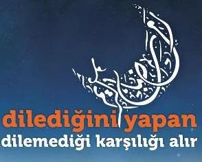 Vuslat Ramazan'a hoşgeldin diyor