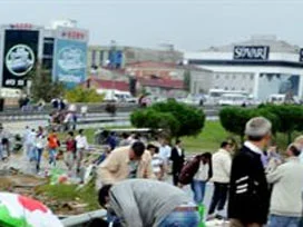 108 yağmacıya gözaltı bir tutuklama