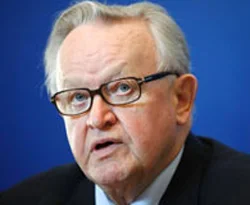 Ahtisaari, Türk gibi konuştu