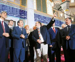Ayasofya'daki padişah türbeleri açıldı