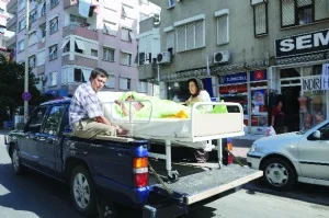 Bu da açık hava ambulansı