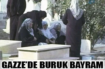 Gazze'de buruk bayram