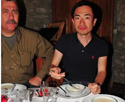 Japon turist Safranbolu'da oruç tutmaya başladı