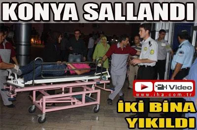Konya'da deprem