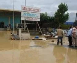 Millî Gazete sular altında kaldı