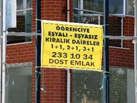 Öğrenciye yüksek kiraya izin yok