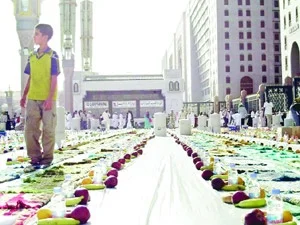 Ravza-i Mutahhara'da iftar etme yarışı