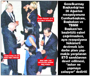 Resepsiyonda çok konuşulacak fotoğraf