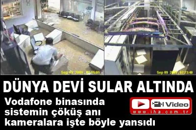 Sel dünya devini böyle vurdu