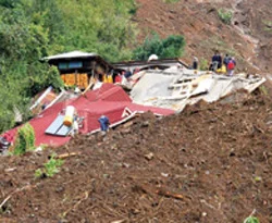 Sele tedbir aldık, heyelan vurdu