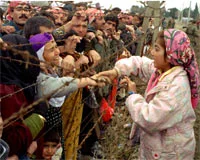 Suriye sınırında 'sınırsız' bayram