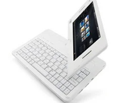 Üstü açılabilen dokunmatik netbook