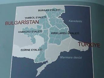 Bulgaristan'dan skandal harita!