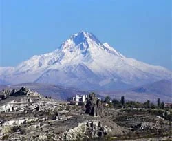 Erciyes'te kar kalınlığı 10 cm