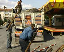 Eski Bayrampaşa Cezaevi'nde yangın!