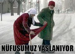 İnsan nüfusu giderek yaşlanıyor