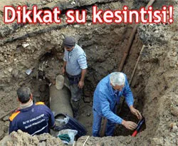 İstanbul'da su kesintisi