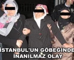 İstanbul'un göbeğinde inanılmaz olay
