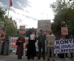 Kütahya'dan 'Başörtüsüne Özgürlük'