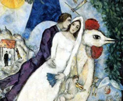 Renklerin ustası Chagall, Pera'da