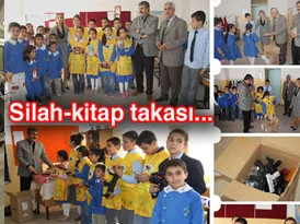 "Silahı getir kitabı götür"