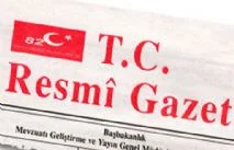 Tezkere Resmi Gazete'de