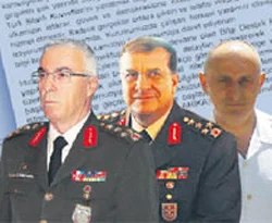 Andıç'a paraf atan komutanlar kritik görevlerde
