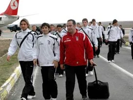 Beşiktaş, İngiltere'den Kayseri'ye geldi