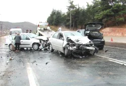 Bilecik'ta zincirleme trafik kazası