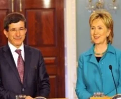 Davutoğlu ve Clinton Kabil'de buluştu
