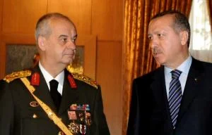 Erdoğan ile Başbuğ görüşüyor