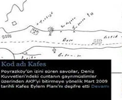 Kafes eylem planı haberine tepki